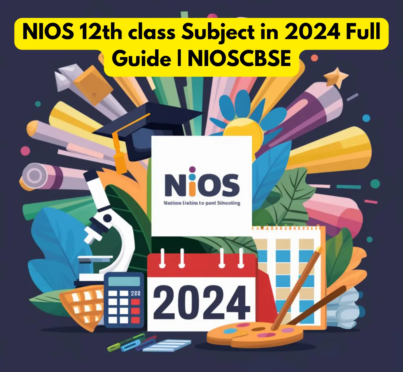 NIOS 12th class Subject